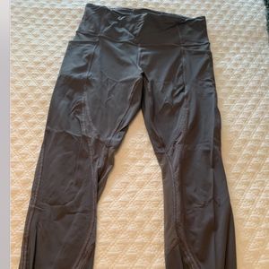 Lululemon grey leggings size 10